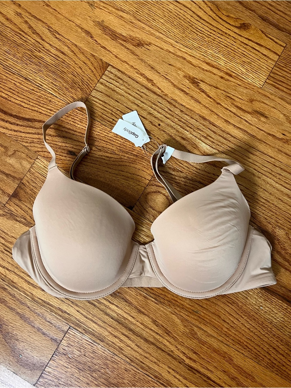Gap Nude T-Shirt Bra 34C NWT